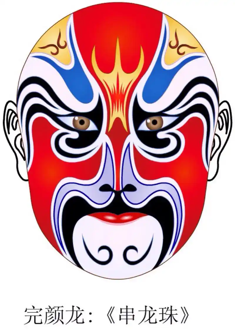 非物质文化遗产欣赏:京剧是中国的国剧,红脸是京剧里的红生,属于老生.