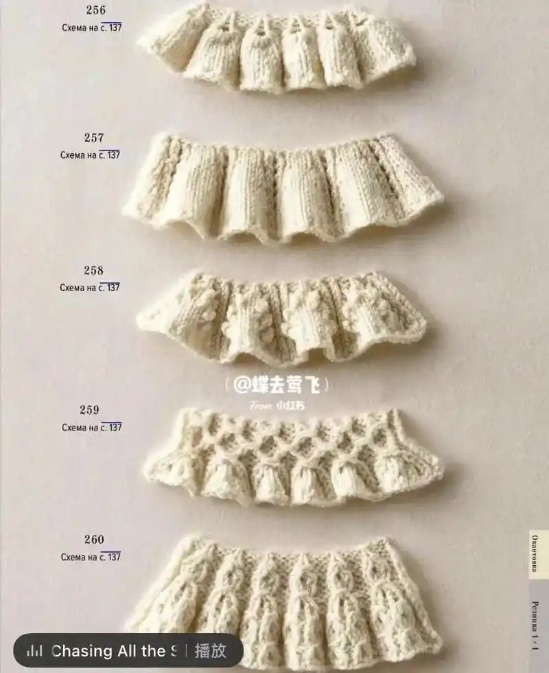 棒针花边图解,看懂的可以收藏哦#爱生活爱编织 #我们一起织毛 - 抖音