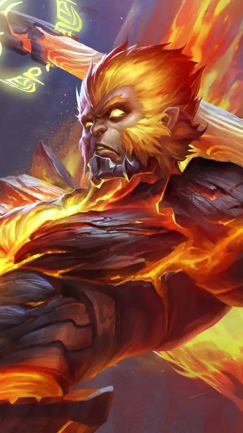 孙悟空 地狱火 - 堆糖,美图壁纸兴趣社区