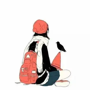 头像女动漫高冷女王范背影图片--头像图派