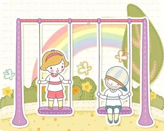 美好童年儿童画,画什么好