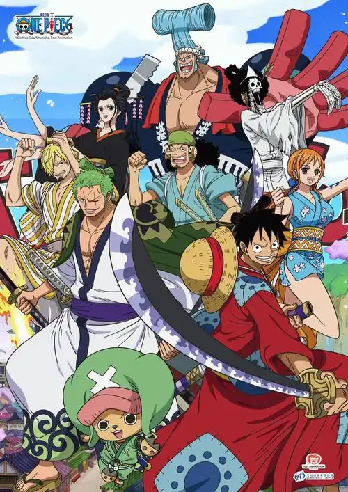 航海王男女学生动漫海报a3路飞索隆全人物贴纸海报批发