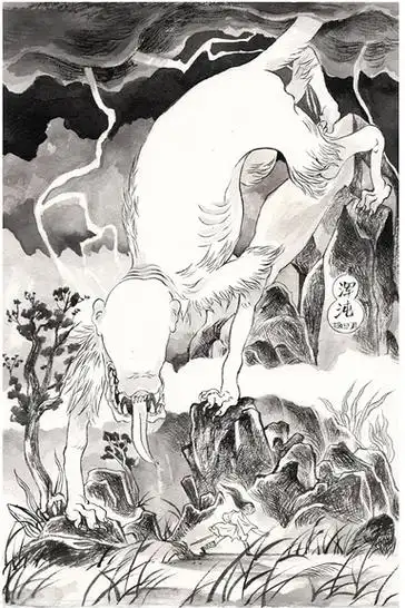 羊身人头 人头羊身怪