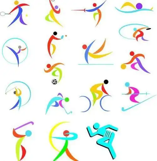 体育运动标识图片