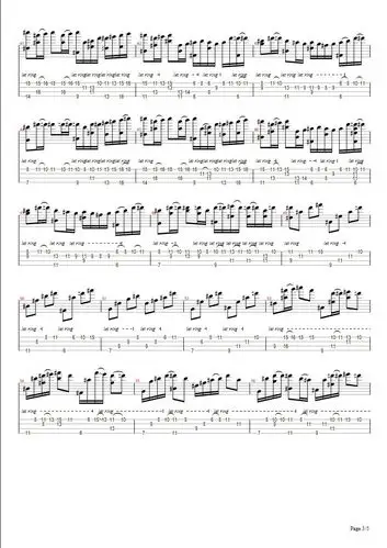 求贝斯独奏版卡农谱子.