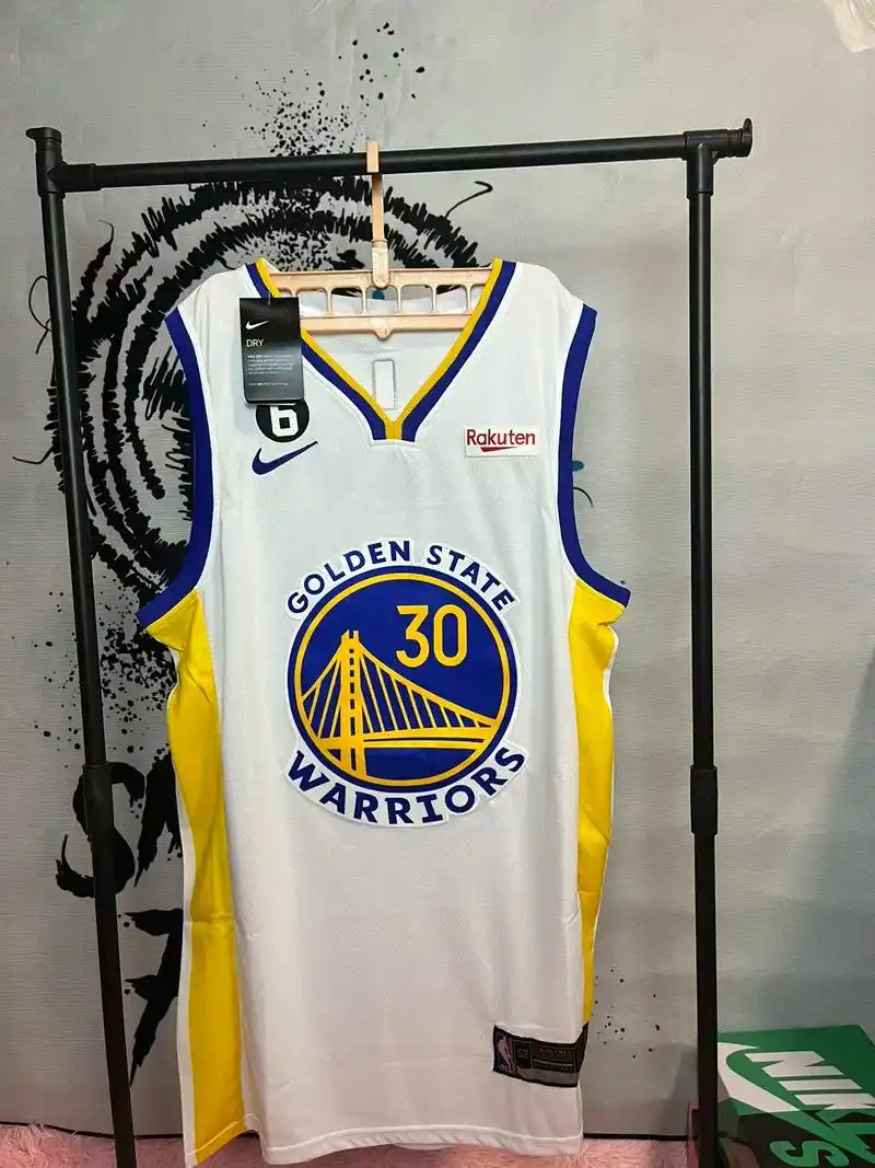 实拍.库里球衣30号勇士队球迷版全新带吊牌三标齐全 只卖顶级 - 抖音