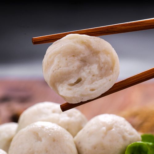 一品李舌尖上的中国潮汕达濠马鲛鱼丸手工丸纯鱼肉无添加火锅丸子