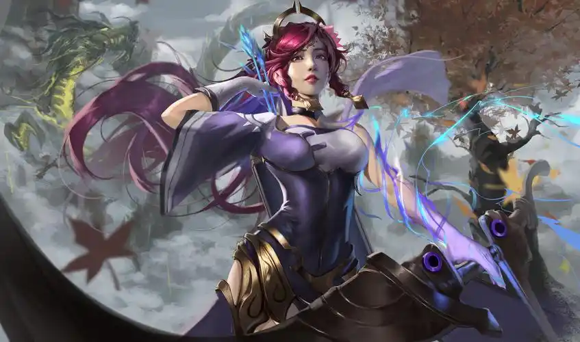 王者荣耀等身抱枕伽罗,王者荣耀抱枕二次元_大山谷图库