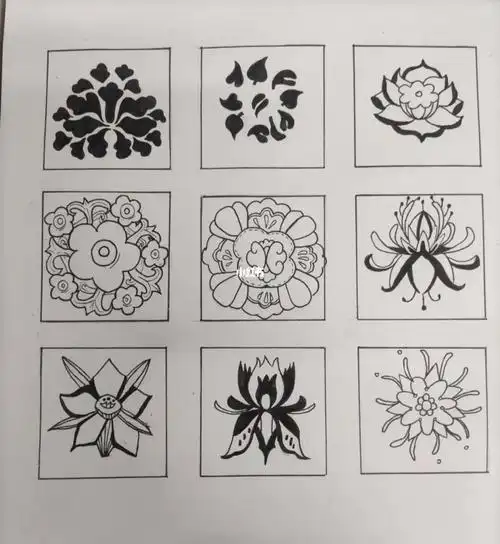 中国传统植物纹样