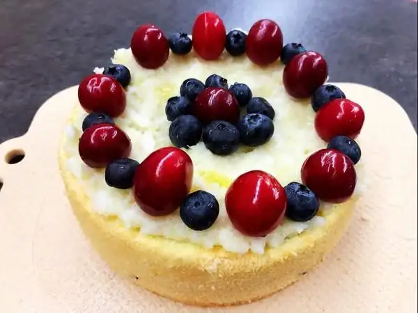 璐璐璐璐王路做的无糖无奶油宝宝生日蛋糕