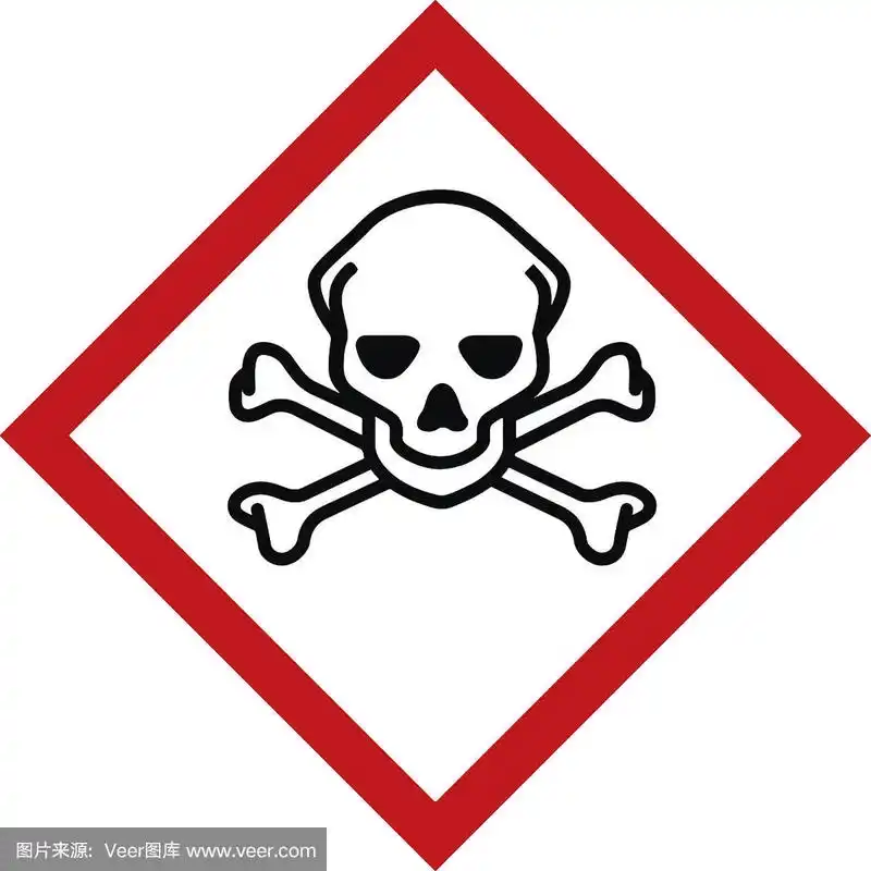 有毒,建筑工地的警告标志-骷髅警告标志