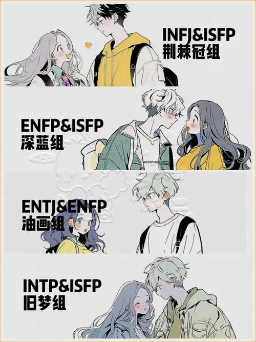 这一次,我们带你走进infj与enfp的世界,感受他们的深情厚意.