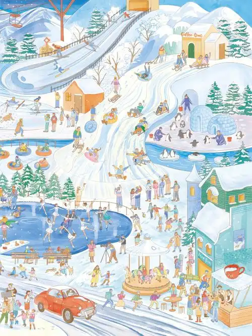 想把这一年所有的浪漫温柔和爱都送给冬天