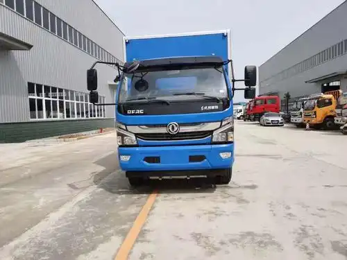 东风凯普特蓝色5米1国六危险品车