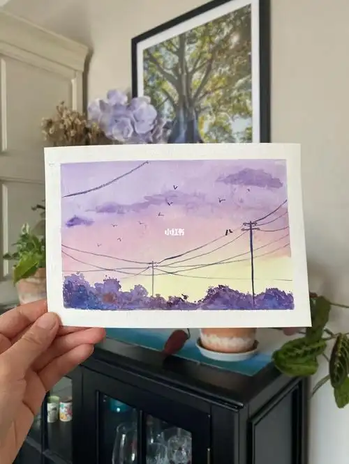 水彩画入门练习day1