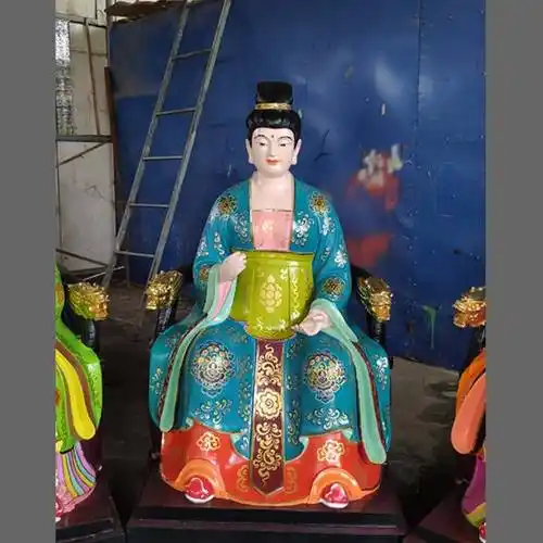 关老爷夫人关娘娘佛像 道教关羽佛像 关圣帝君神像 关公佛像 关二爷