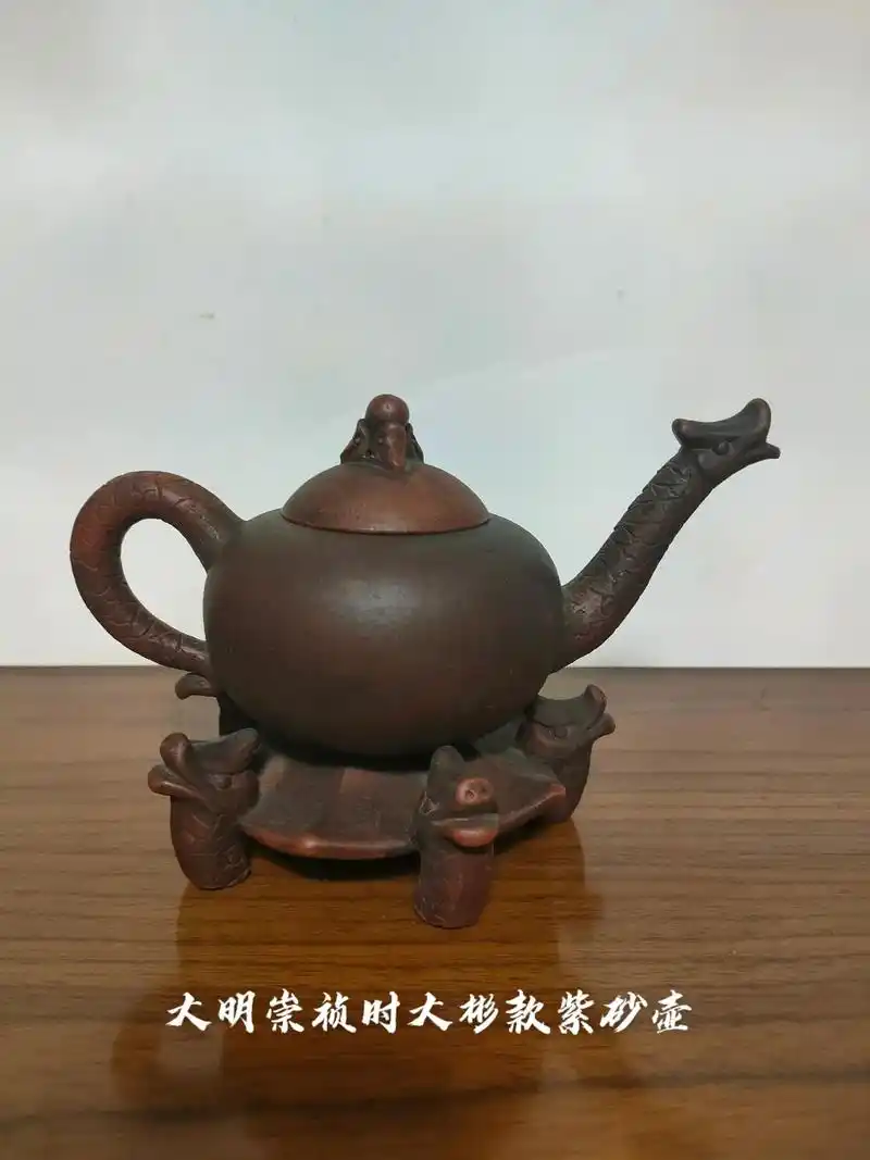 时大彬是明代制壶大师,像这种器型,底 - 抖音