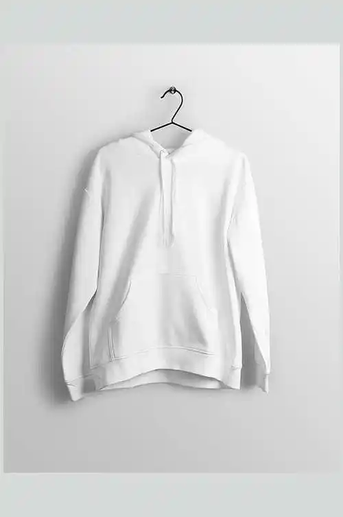 vi文创白色卫衣挂架衣服样机