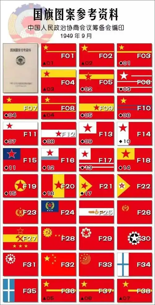 珍贵图片新中国国旗是这样诞生的