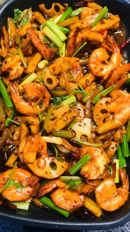 【干锅香辣虾图片】三多美食记_下厨房