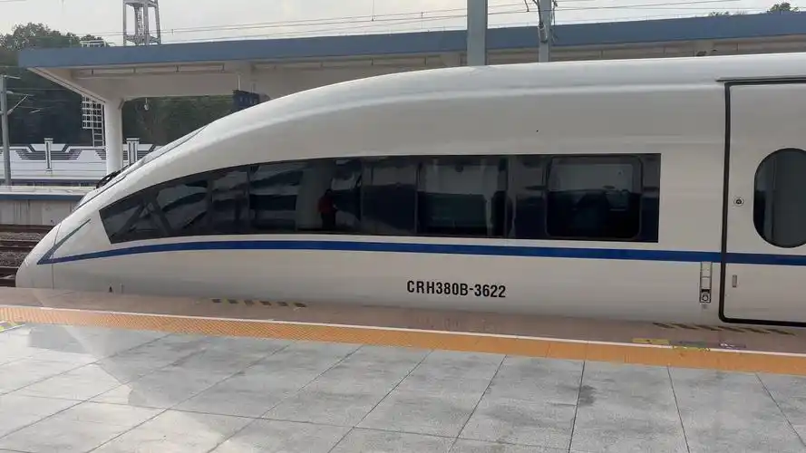 广铁广段crh380b-3622担当g3081(南昌—广州东)出南昌南站