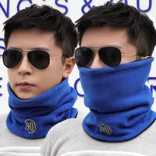 脖套脖颈围巾韩版骑行防风冬季脖套男套头围脖围巾