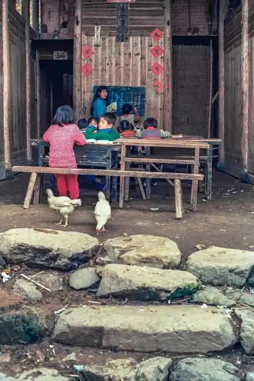 满满回忆上世纪90年代的闽东乡村儿童写真