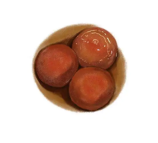 手绘板练习-糖油粑粑|插画|创作习作|刘小蛮 - 原创作品 - 站酷