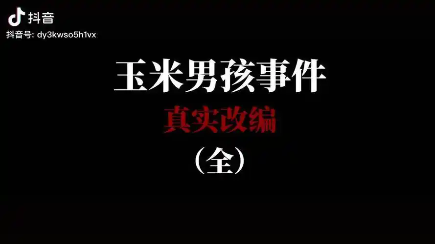真实改编:印度玉米男孩事件 案件 悬疑 李沙雕 轻漫计划 动画 推理动