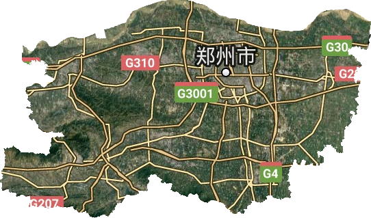 郑州市卫星图