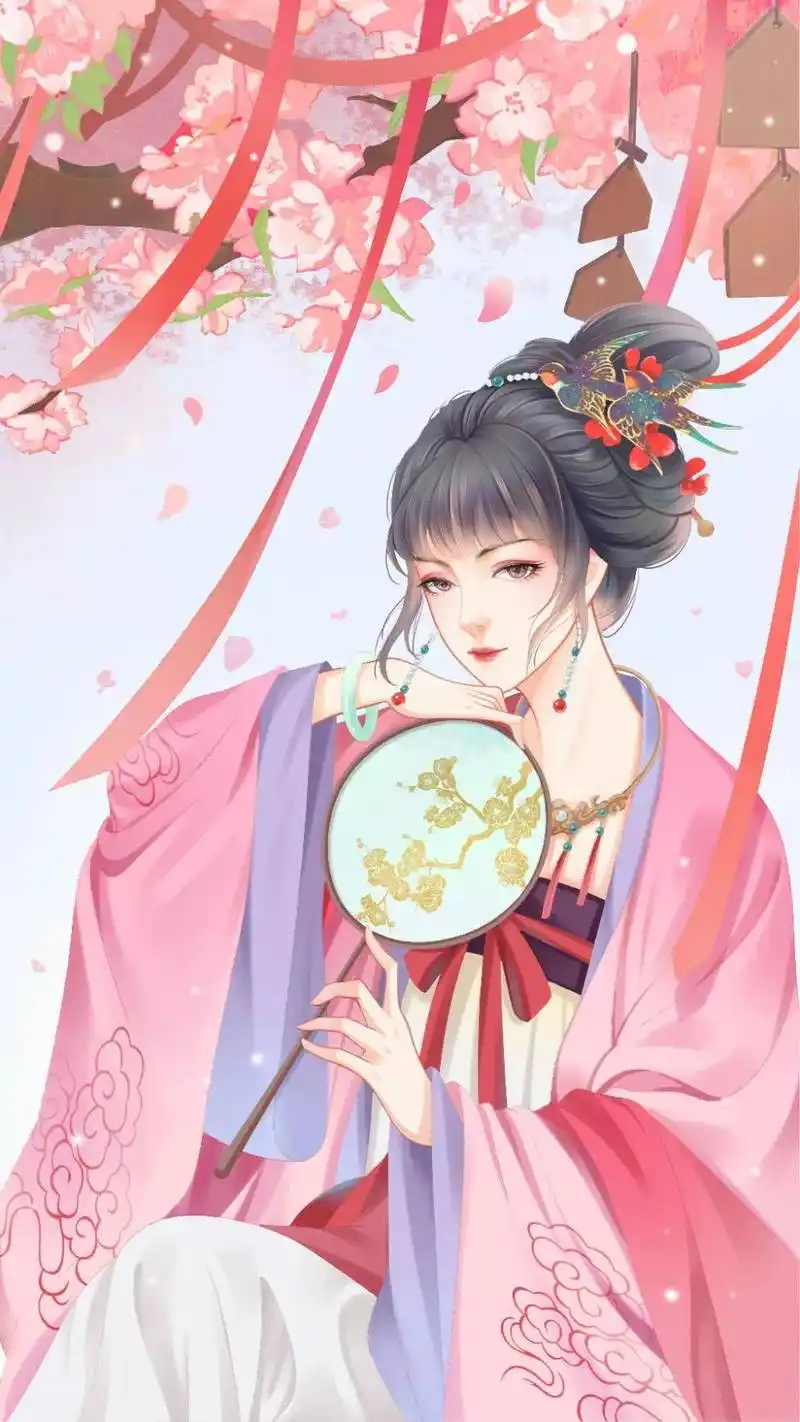 超精美古风动漫头像你是藏在云层里的月亮