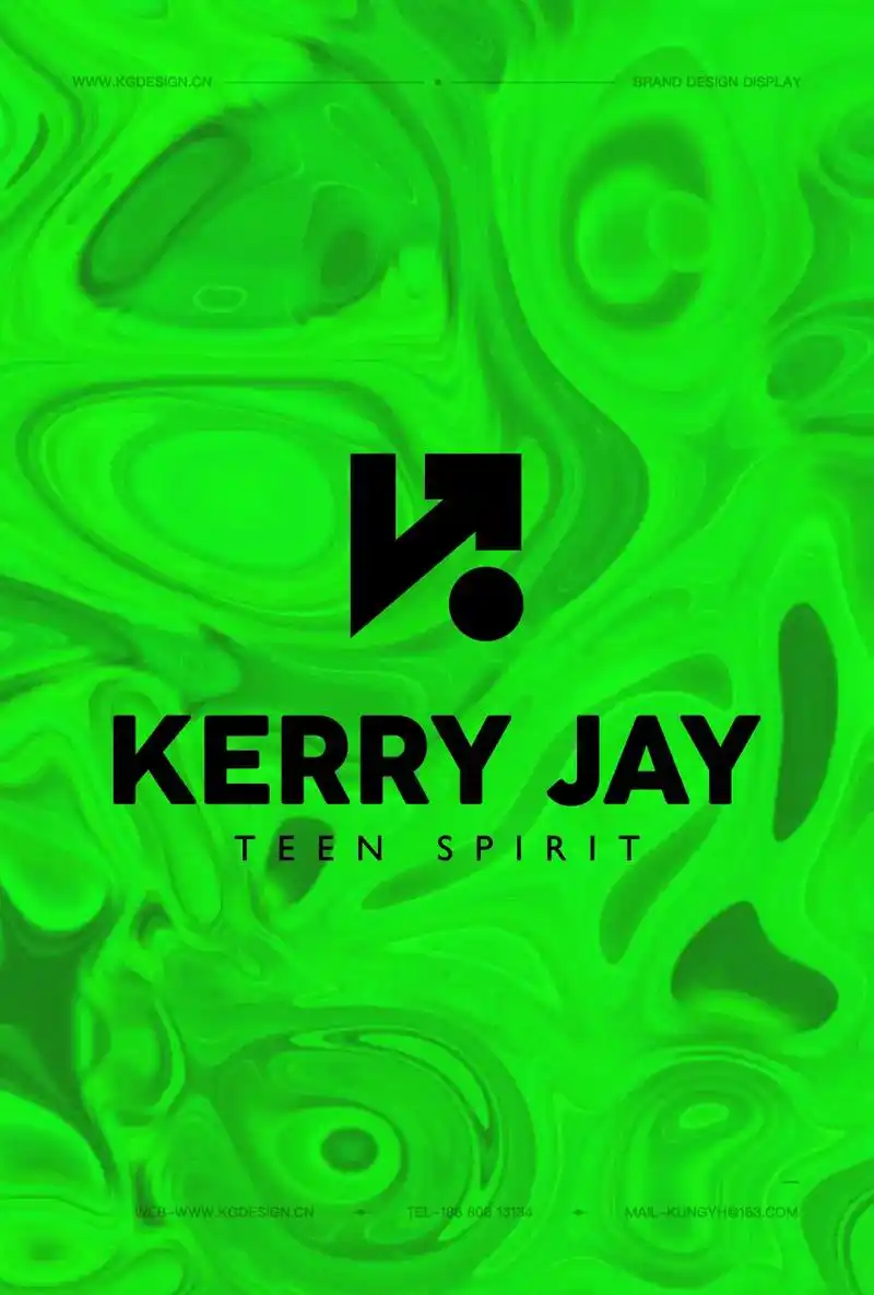 潮牌logo设计《kerry jay》潮牌logo设计《ke - 抖音
