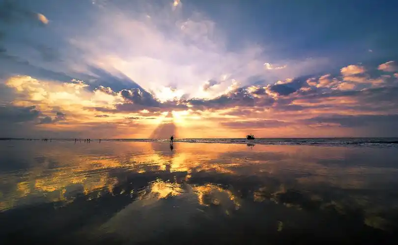 晨起_风景_poco摄影,影像致爱,海滩,2019,日出,超广角