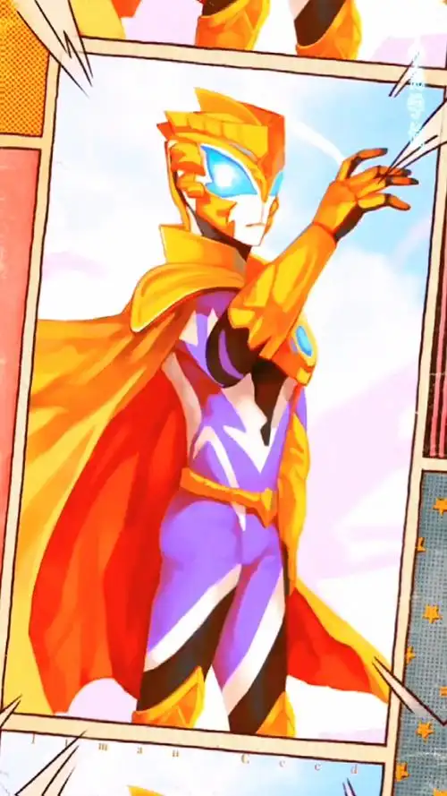 奥特曼捷德奥特曼小时候的照片太帅了太可爱了