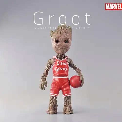 格鲁特 银河护卫队小树人挂件groot格鲁特公仔树脂摆件模型周边 树人