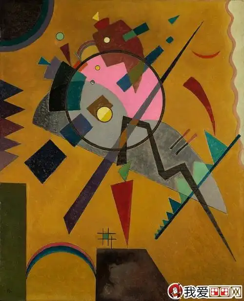 康定斯基作品 康定斯基抽象画作品赏析_图片_我爱画画网_一个免费学