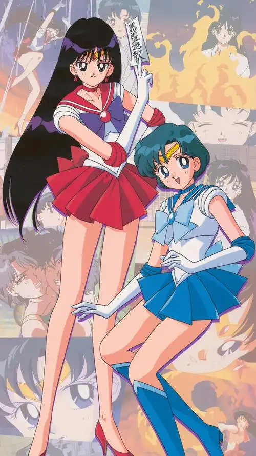 美少女战士:今日份高清壁纸,哪位是你心中的女神?图4很美