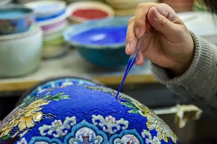 国粹的技艺与传承(参观北京市珐琅厂)