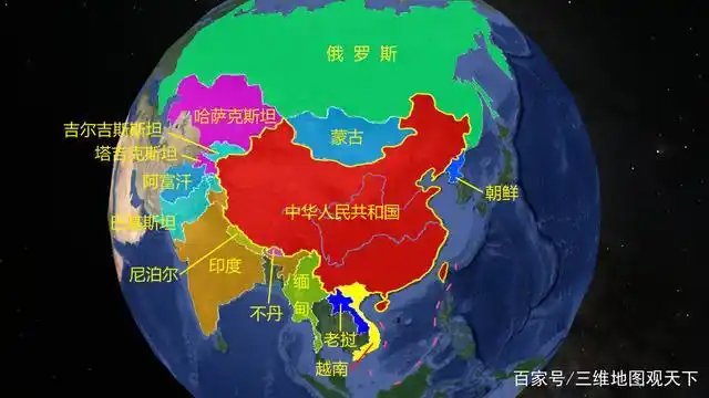 我国富不富,看看与接壤国家的完整对比,厉害了我的国!