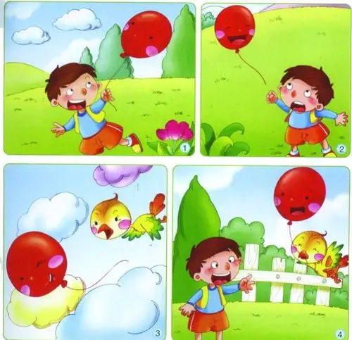 二(3)班孩子这学期第一次的看图写话佳作欣赏 - 美篇