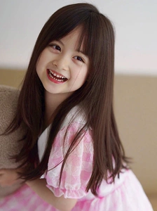 假发儿童空气刘海假发小龙女假发儿童儿童辫子假发儿童假发发套儿童假