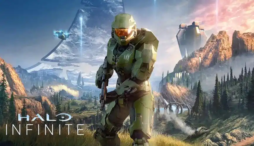 engine光环无限封面动态壁纸,这是《光环:无限》这款游戏的封面壁纸