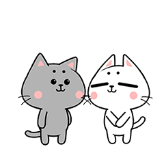 猫与熊之n仔动态表情情侣撒狗粮必备表情包