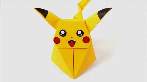 皮卡丘怎么折最简单