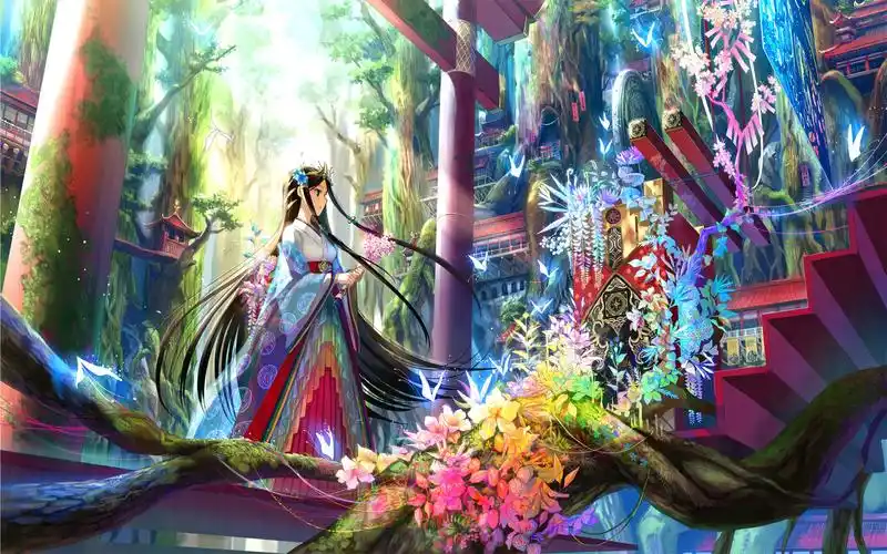 精美二次元手机壁纸:游泳小姐姐,青涩小仙女,超萌小可爱