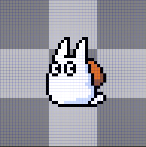 拼豆图案系列:宫崎骏动画角色 – 教你画像素画