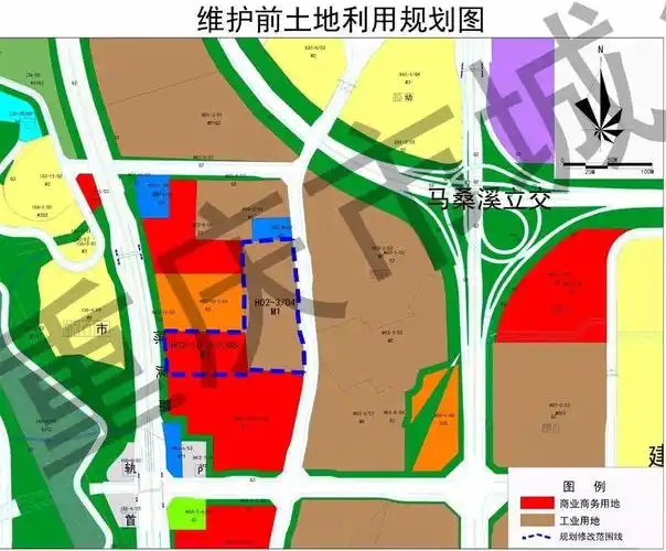 大渡口核心地块调规涉及容积率用地属性等
