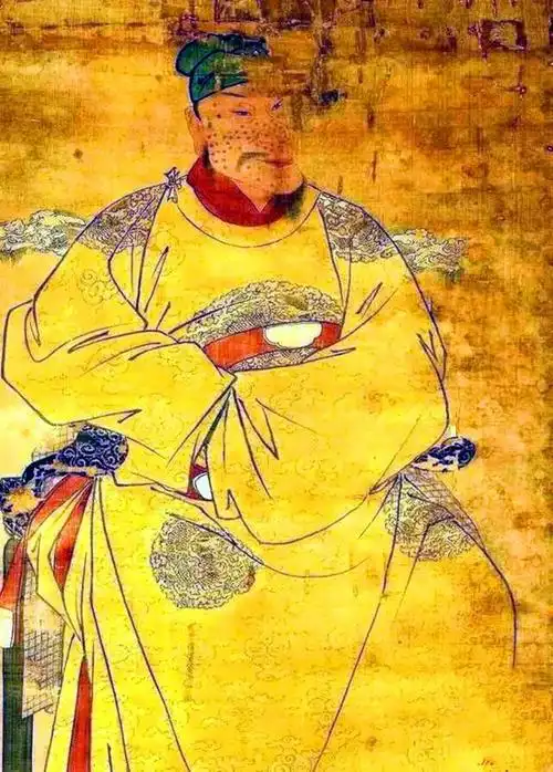 历史上流传的朱元璋画像:被故意丑化,图7才是朱元璋真实容貌