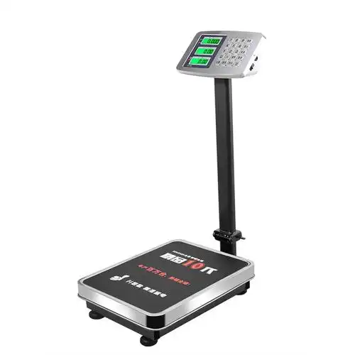 语音商用台秤电子秤100kg防水秤古达150公斤计价称家用小型磅秤