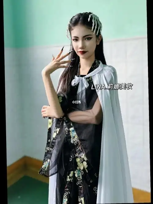 舞台剧白骨精舞台妆